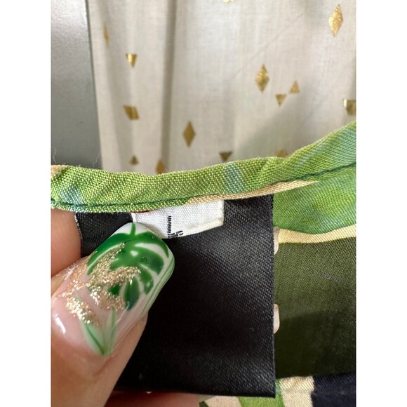 Unbranded Women's Tie Dye Stone Wash Multi-Color Retro Geometric Tank Top L - Picture 3 of 5